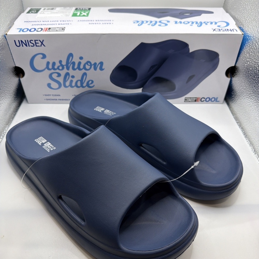 NEW 32 Degree Cool Cushion Slide, X-Large Women's‎ 11-12, Men's 9-10